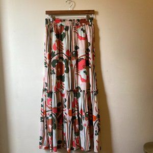 NEW Marimekko Karuselli Maxi Skirt, Size M